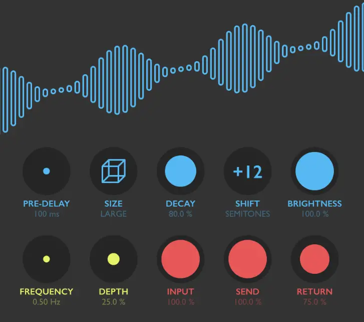 SINEVIBES Luminance c2 Shimmer Reverb -
