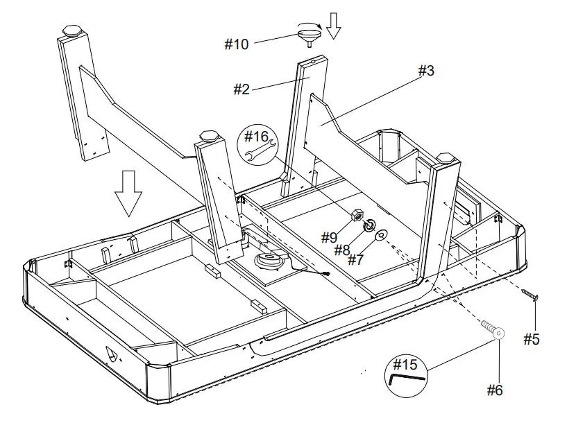 COUGAR ARCH Pro Air Hockey Table - Figure 4