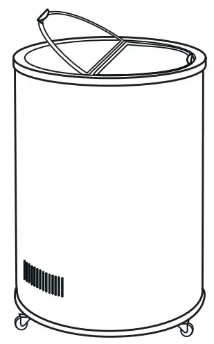 Gastro Cool GCPF80 Party Freezer