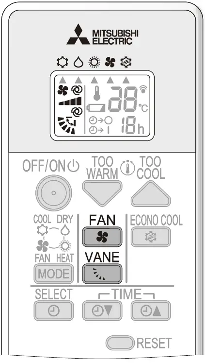 MITSUBISHI ELECTRIC MSZ-HR50VF Wall Air Conditioner 07