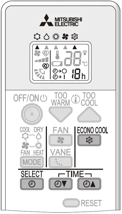 MITSUBISHI ELECTRIC MSZ-HR50VF Wall Air Conditioner 11