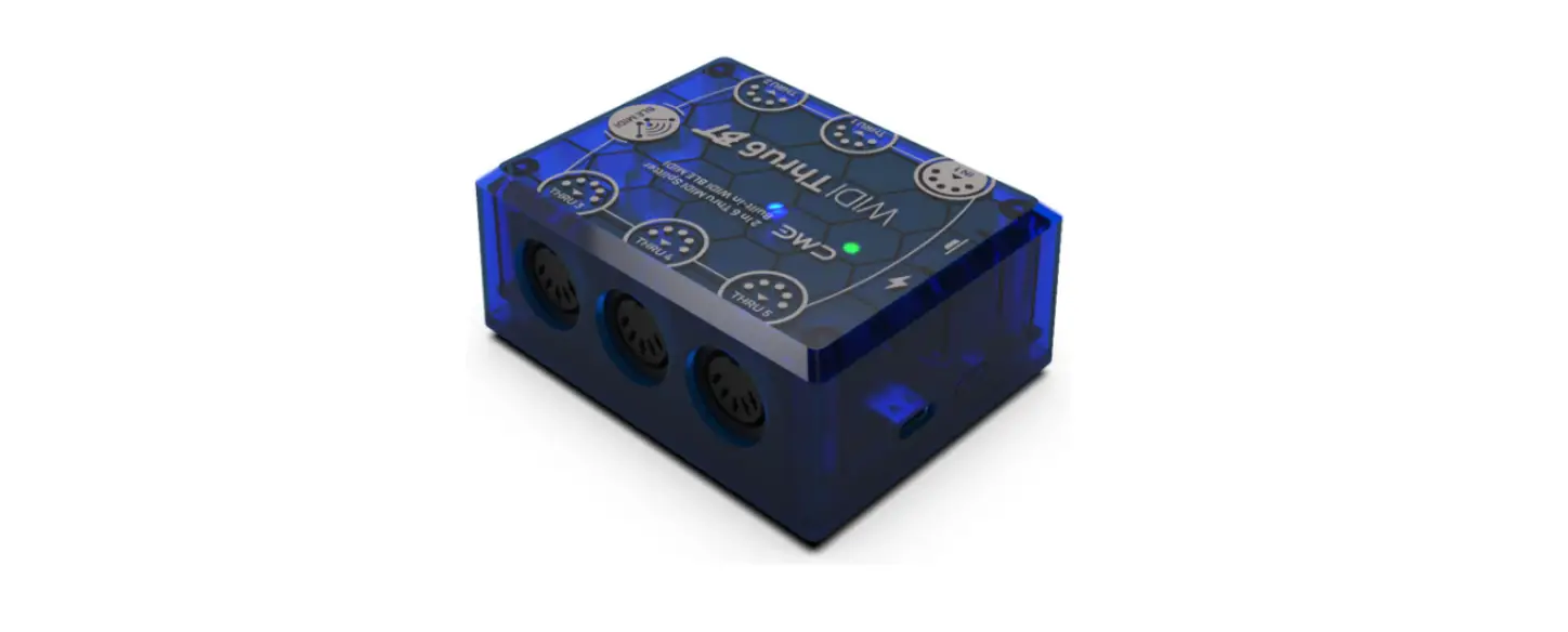 Cme Midi Thru 5 Wc Splitter Box With Expandable Bluetooth Wireless Midi User Guide Cme Midi Thru 5 Wc Splitter Box With Expandable Bluetooth Wireless Midi User Guide