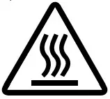 Hendi Vacuum Packaging Machine - Danger of burns