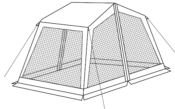 Ozark Trail WMT-1390S-1 Screenhouse
