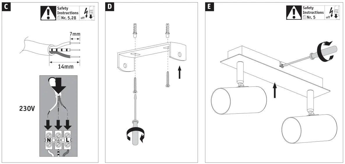 Paulmann 666.94 Wall Spotlight - fig 5