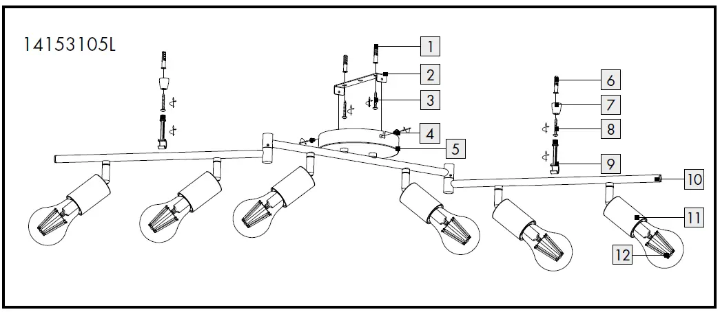 LIVARNO home LED Ceiling Light fig 1