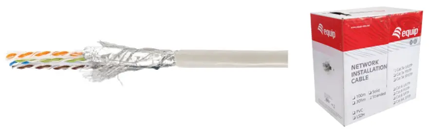 equip 401483 Cat.6 S-FTP Installation Cable
