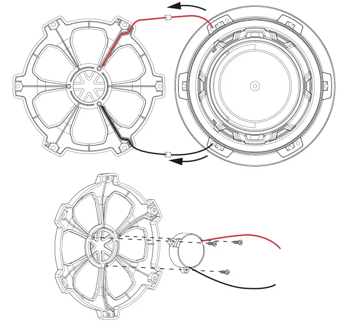 PYLE PLMR65C2B Two-Way Marine Component-Coaxial Speaker System - Remove the speaker grill
