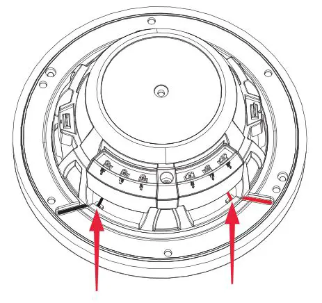 PYLE PLMR65C2B Two-Way Marine Component-Coaxial Speaker System - Remove the tweeter wires