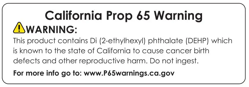 PYLE PLMR65C2B Two-Way Marine Component-Coaxial Speaker System - warning