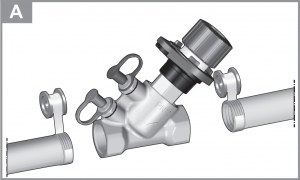 Honeywell V5032 Balancing Valve - A