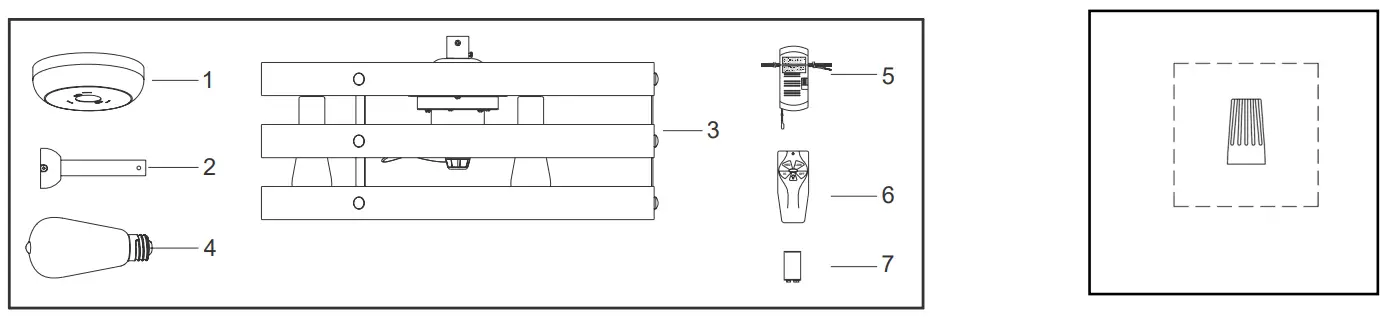 PROGRESS LIGHTING P250012 Gulliver Ceiling Fan-fig3