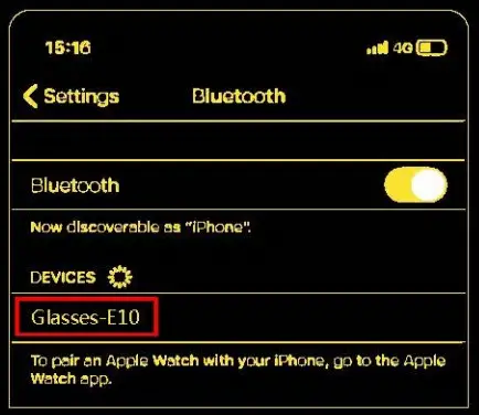 docooler E10 Bluetooth Glasses - Figure 3
