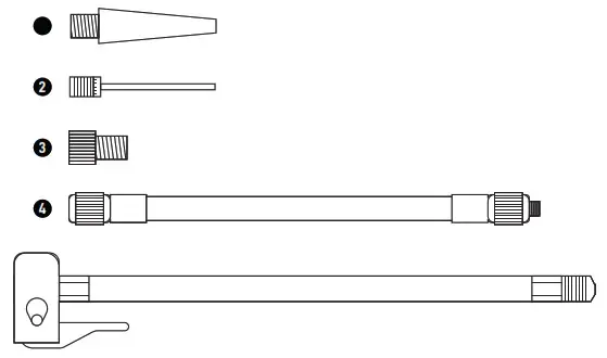 yeep me P88 Portable Electric Air Pump - ACCESSOIRES