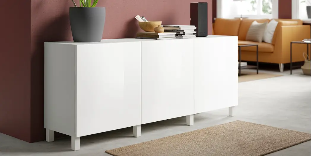 Ikea 891.398.19 Bestå Storage Combination With Doors Instruction Manual