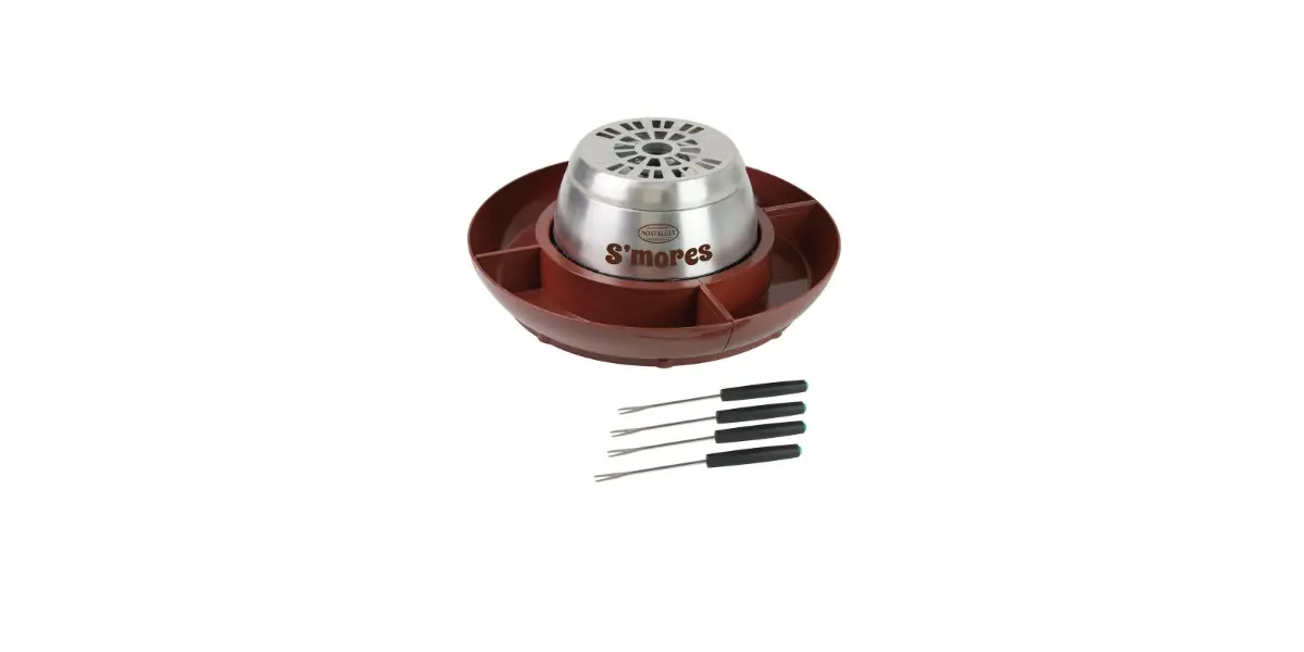 Nostalgia Lsm400 Electric Stainless Steel S'mores Maker Instruction Manual