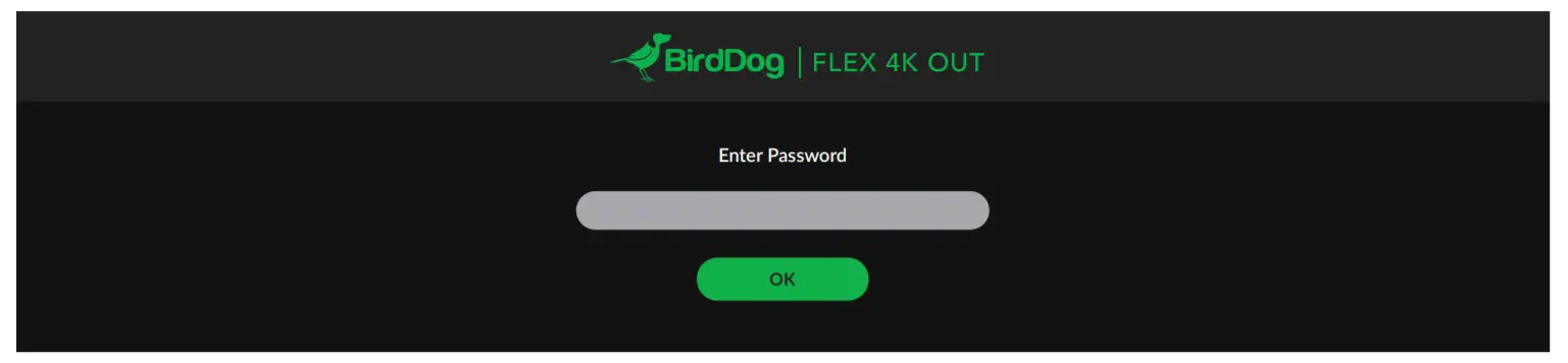 BirdDog BIBDFLEXDEC Flex 4K Out Full NDI Decoder - PASSWORD