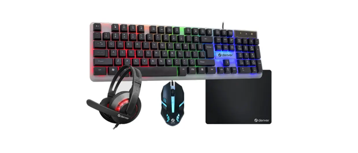 Denver Gco-610 4 In 1 Gaming Combo With Wired Keyboard User Manual Denver Gco-610 4 In 1 Gaming Combo With Wired Keyboard User Manual