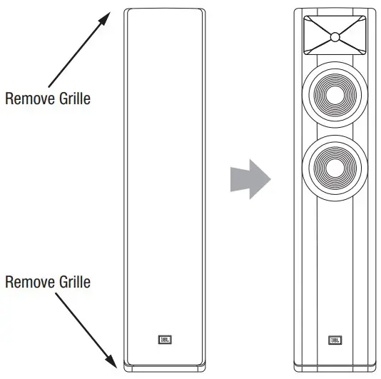 Removing The grilles