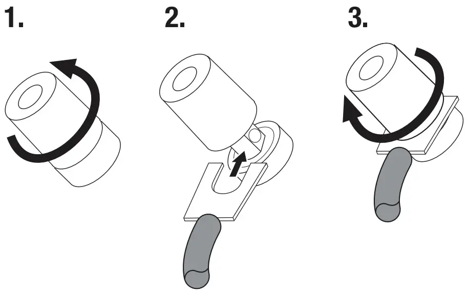 USING SPADE CONNECTORS
