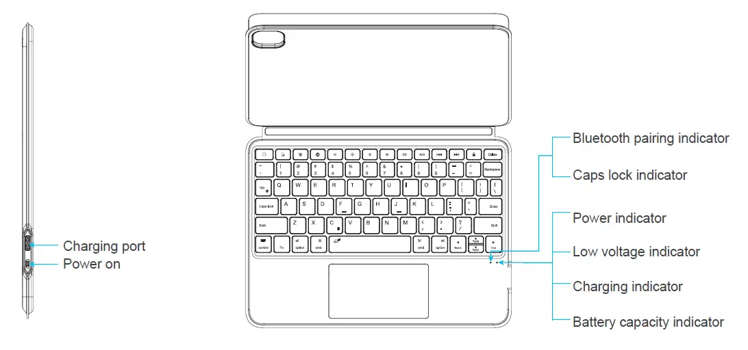 FULLINK-KB1102-IPAD-10-9-11-Inch-Tablet-Dedicated-Leather-Keyboard-fig-1