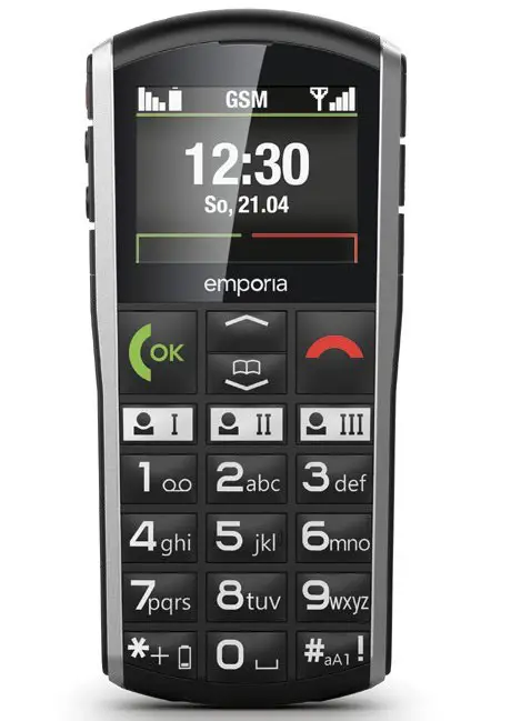 emporia V27 SIMPLICITY Senior Mobile Phone - Cover