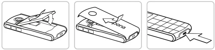 emporia V27 SIMPLICITY Senior Mobile Phone - PUTTING THE PHONE INTO OPERATION 2
