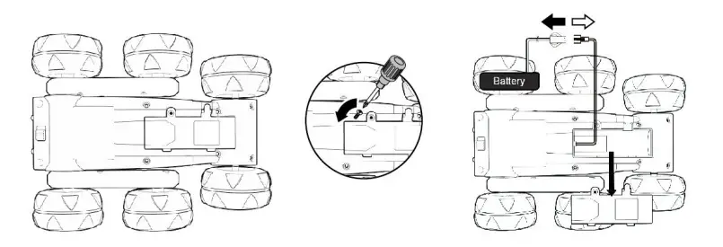 Kmart 43232277 Six Wheeled Stunt Car - Figure 3