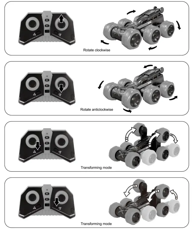 Kmart 43232277 Six Wheeled Stunt Car - Figure 9