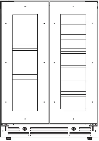 XOU24BWDDGO Panel Ready French Door Combo 02