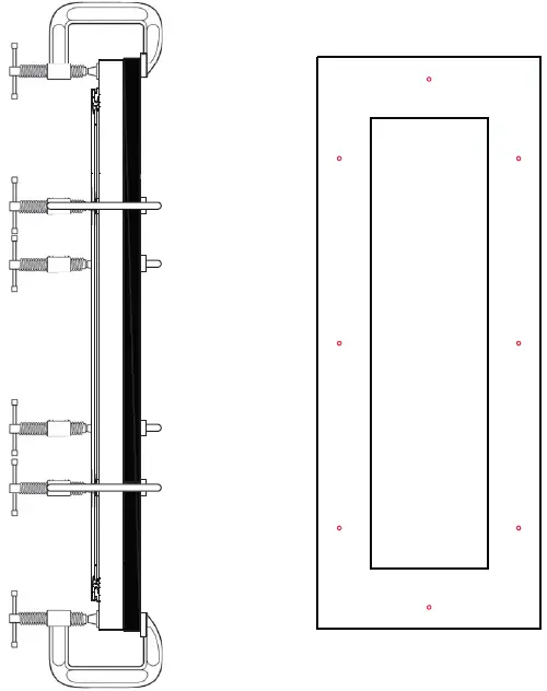 XOU24BWDDGO Panel Ready French Door Combo 12