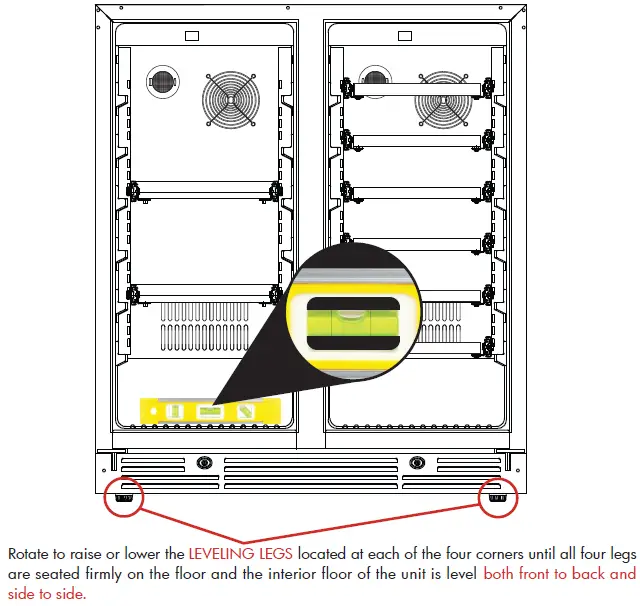 XOU24BWDDGO Panel Ready French Door Combo 16