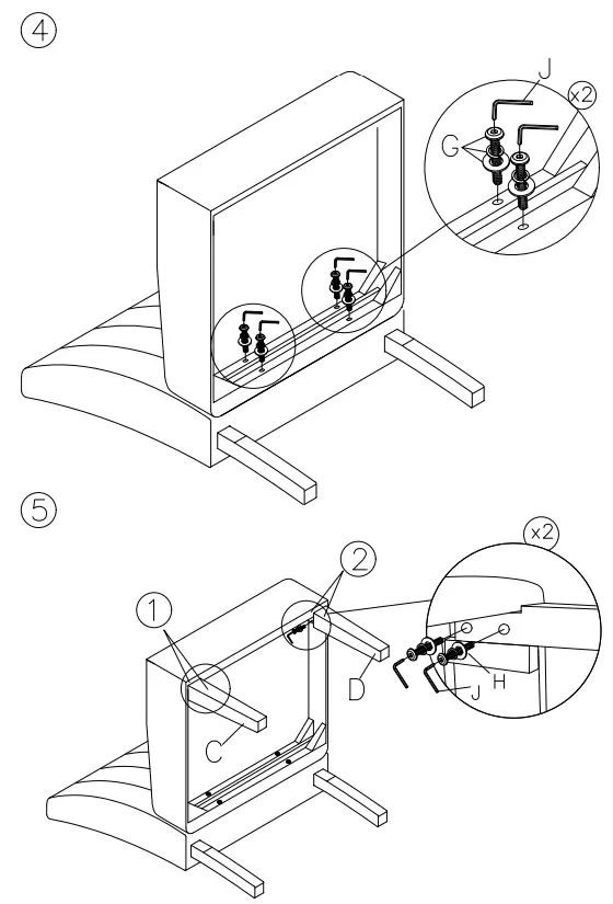 ASHLY A3000183 Triptis Accent Chair 4