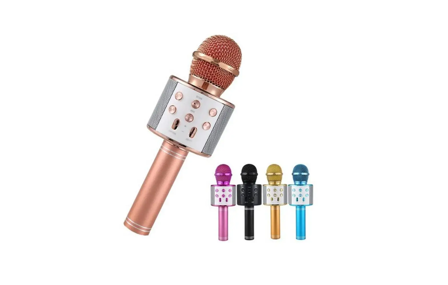 Sarina Sa-krk-slv Karaoke Wireless Mic + Built-in Speaker Instruction Manual