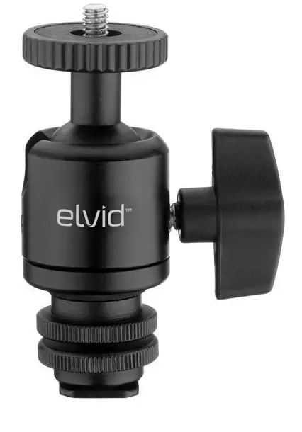 elvid 944690 SHOE-HD-MINI Mini Shoe Mount Ball Head