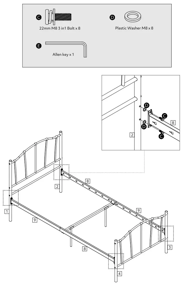 habitat 3ft Fleur - fig 8