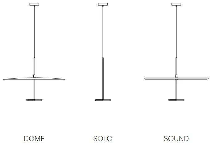 Pablo SKY DOME Series Pendant Light