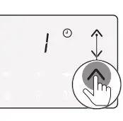 PHILIPS Airfryer HD927X - Press the time up button