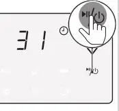 PHILIPS Airfryer HD927X - Start the cooking process