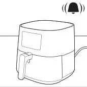 PHILIPS Airfryer HD927X - When you hear the timer bell