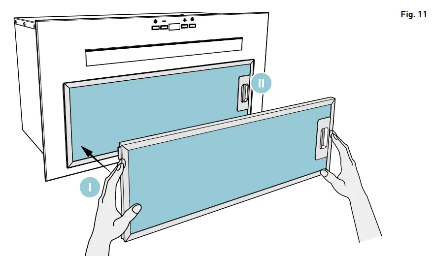 GLOBALO Alario 60 Built In Cooker Hood - Figure 9
