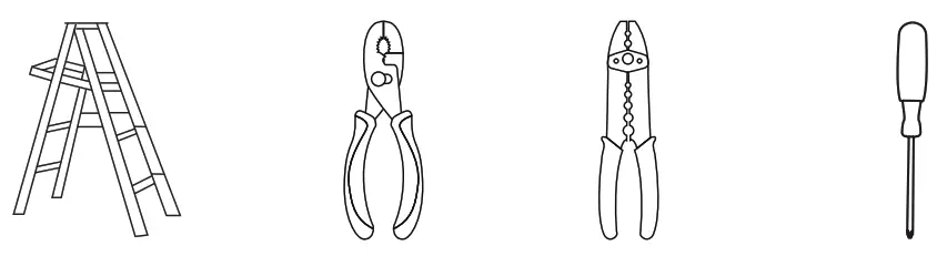 Royal Pacific 1060 Ceiling Fan - tools