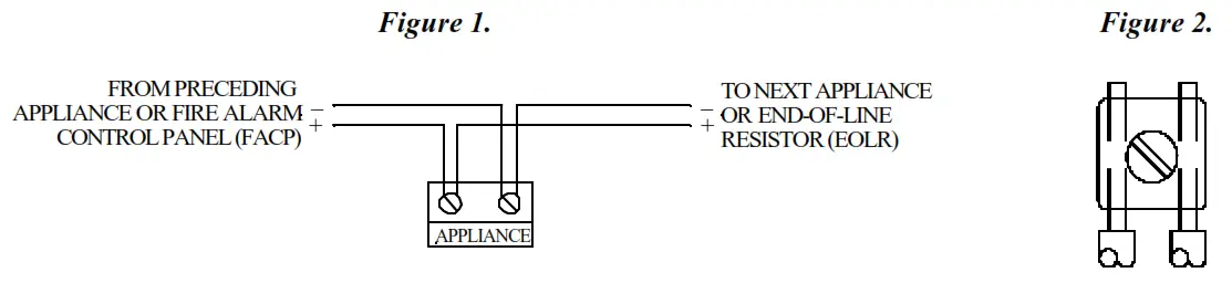 NOTIFIER Wheelock MIZ-MINI Fire Alarm Horn - Figure 1