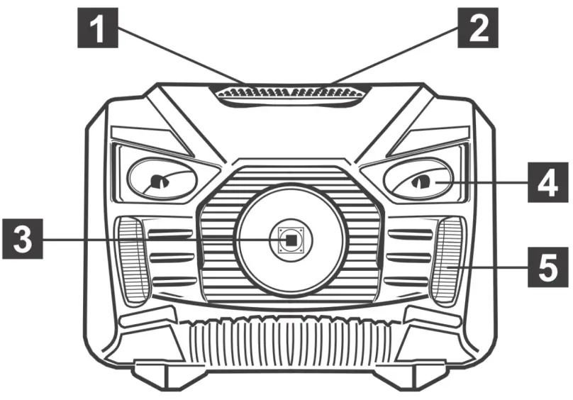 everActive HL-160 Rechargeable Batteries Flashlights - fig 1