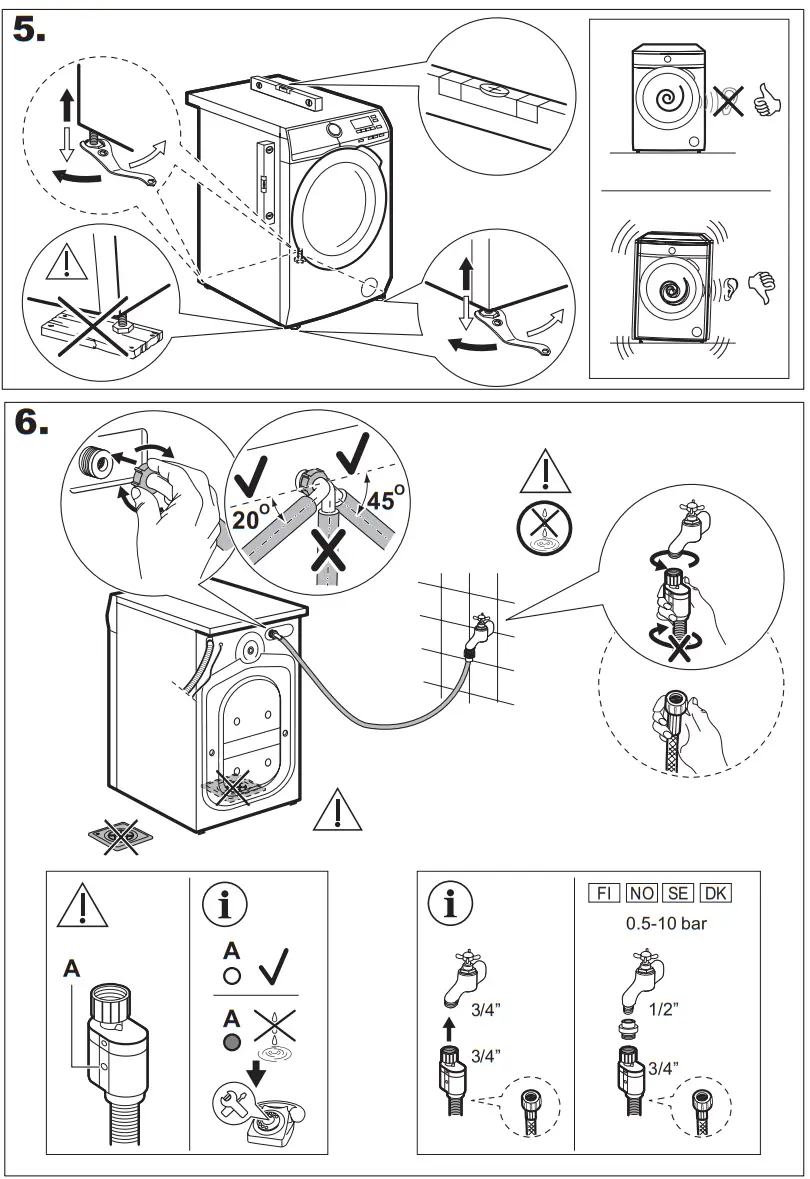 AEG LR9716C8 Washing Machine Front Loader - package 3