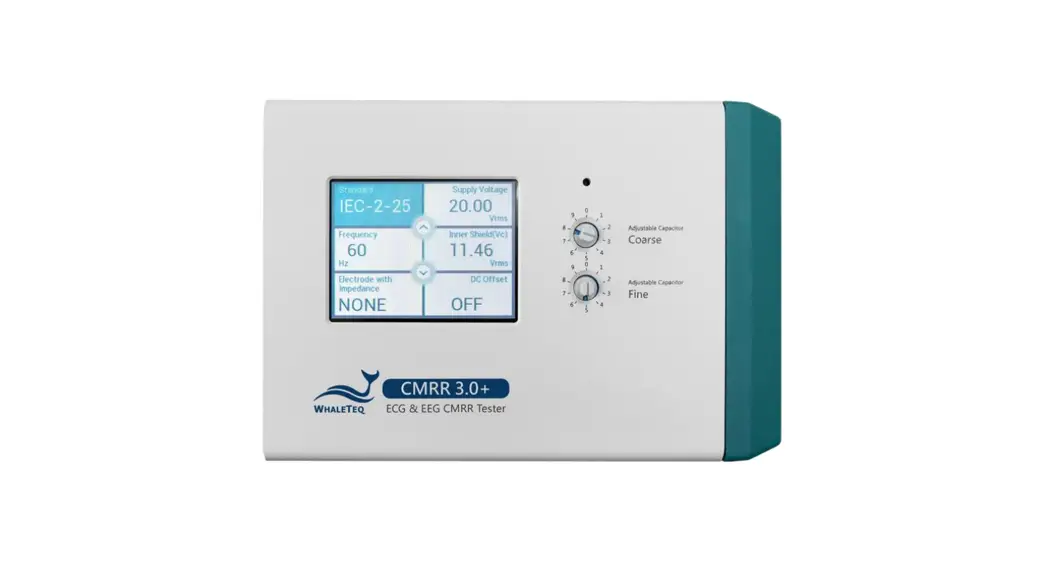 Whaleteq Cmrr 3.0+ Common Mode Rejection Ratio Tester User Manual