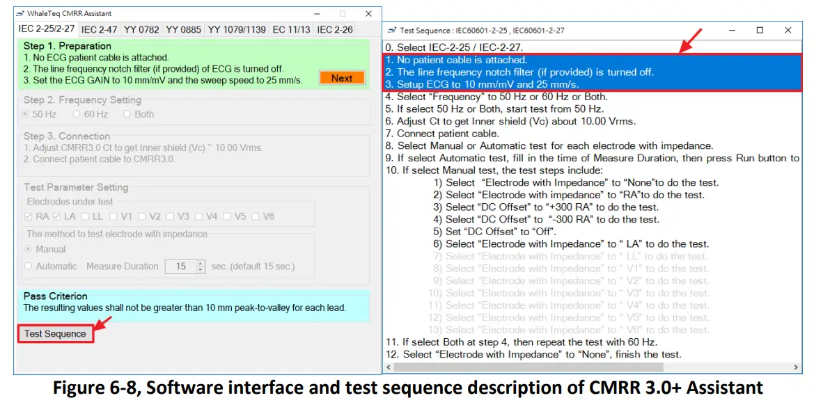 WHALETEQ CMRR 3 0+ Common Mode Rejection Ratio Tester - description