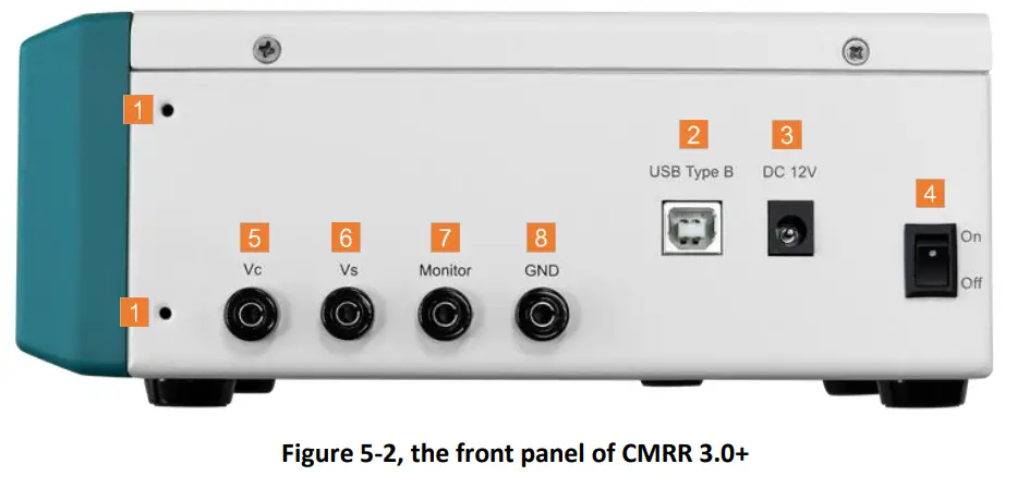 WHALETEQ CMRR 3 0+ Common Mode Rejection Ratio Tester - front panel