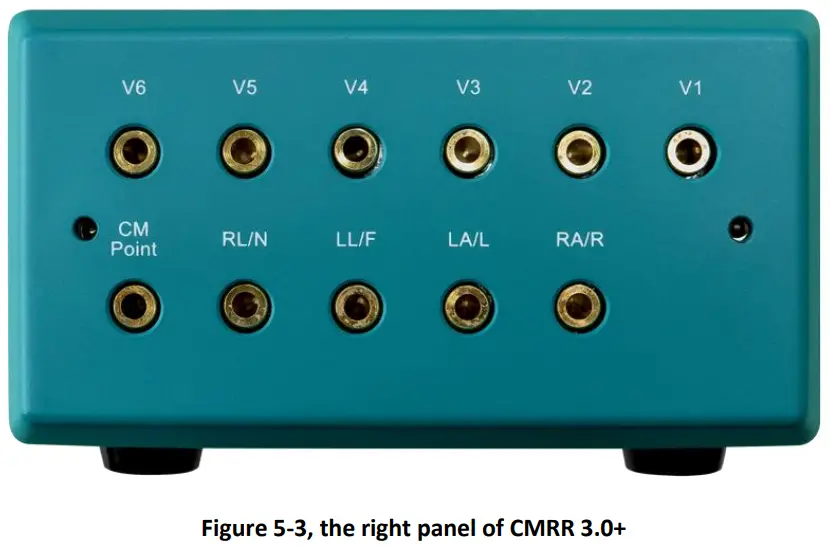 WHALETEQ CMRR 3 0+ Common Mode Rejection Ratio Tester - right panel