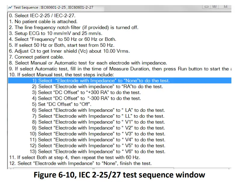 WHALETEQ CMRR 3 0+ Common Mode Rejection Ratio Tester - sequence window